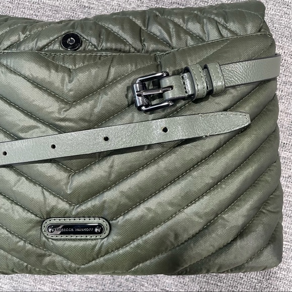 Rebecca Minkoff Edie Nylon Jumbo Flap Shoulder Bag - Picture 9 of 10